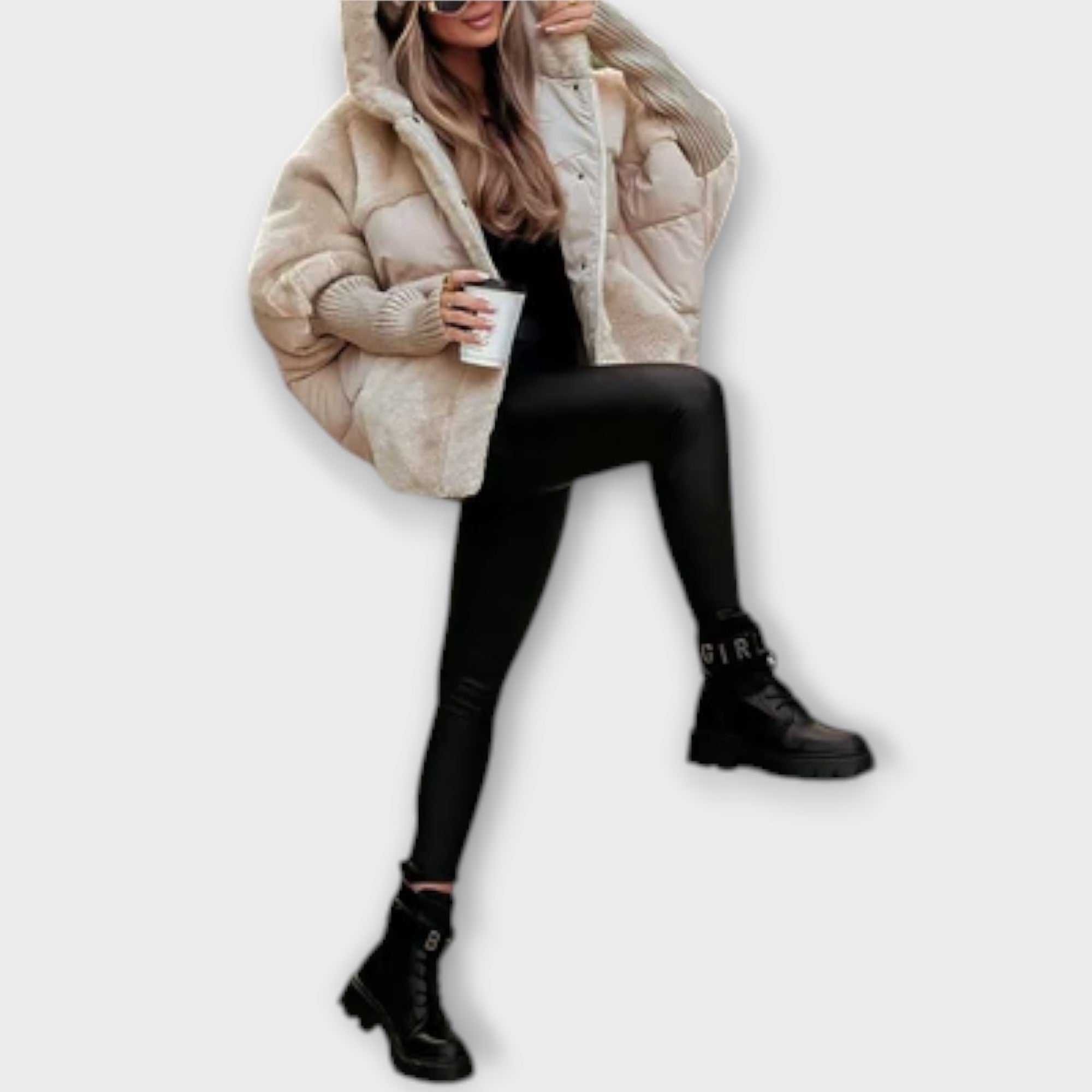Ava - Elegantní Puffer Bunda